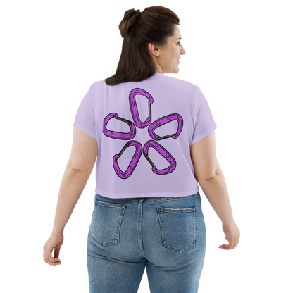 Alpine Flower - Crop Top - Lilac