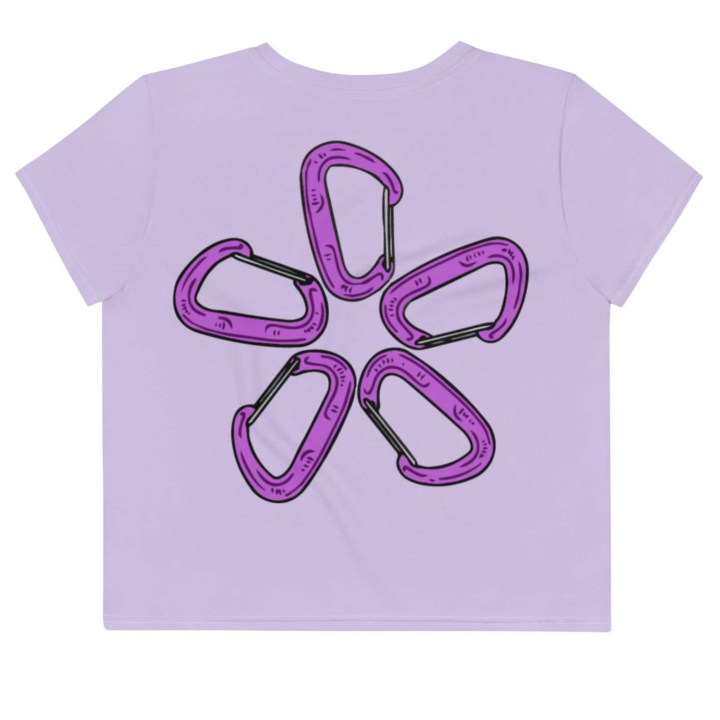 Alpine Flower - Crop Top - Lilac