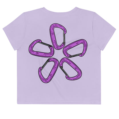 Alpine Flower - Crop Top - Lilac